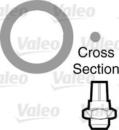Valeo 509142 - Прокладка, трубопровод охлаждающей жидкости autodnr.net