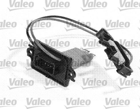 Valeo 509536 - Опір, реле, вентилятор салону autocars.com.ua