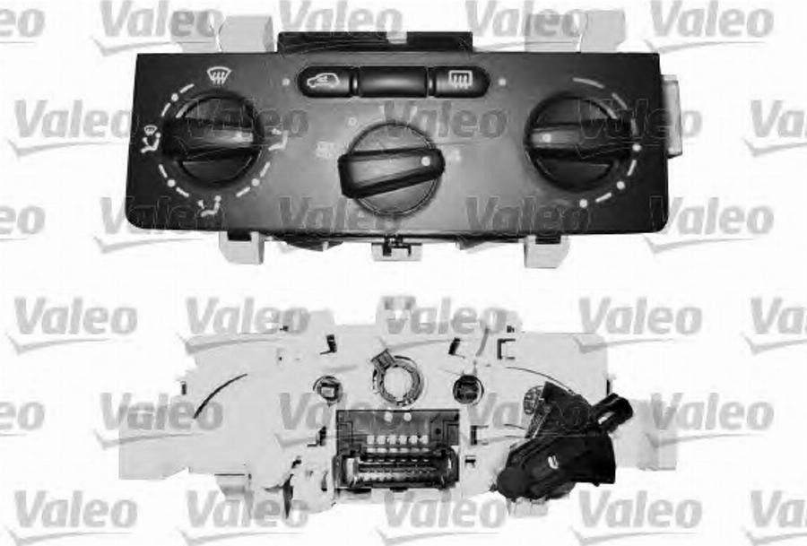 VALEO 509621 - Блок управління, кондиціонер autocars.com.ua