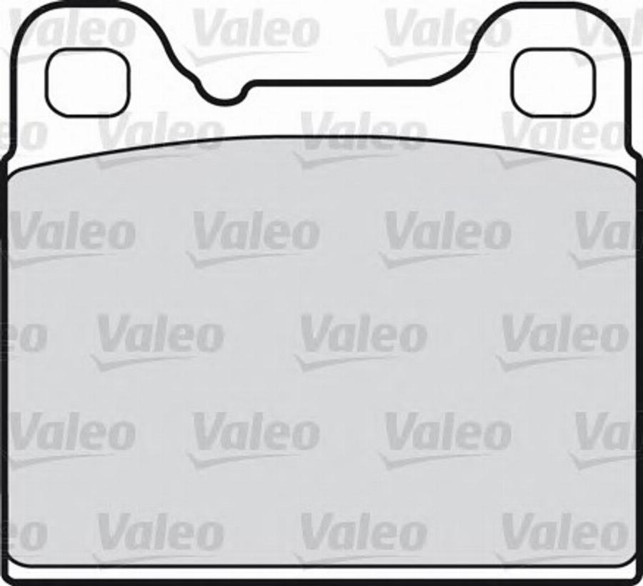 Valeo 540022 - Тормозные колодки, дисковые, комплект autodnr.net