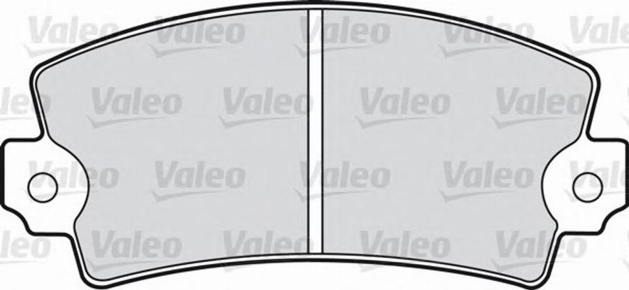 Valeo 540 315 - Тормозные колодки, дисковые, комплект avtokuzovplus.com.ua