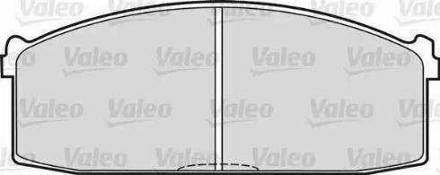 Valeo 540410 - Тормозные колодки, дисковые, комплект autodnr.net