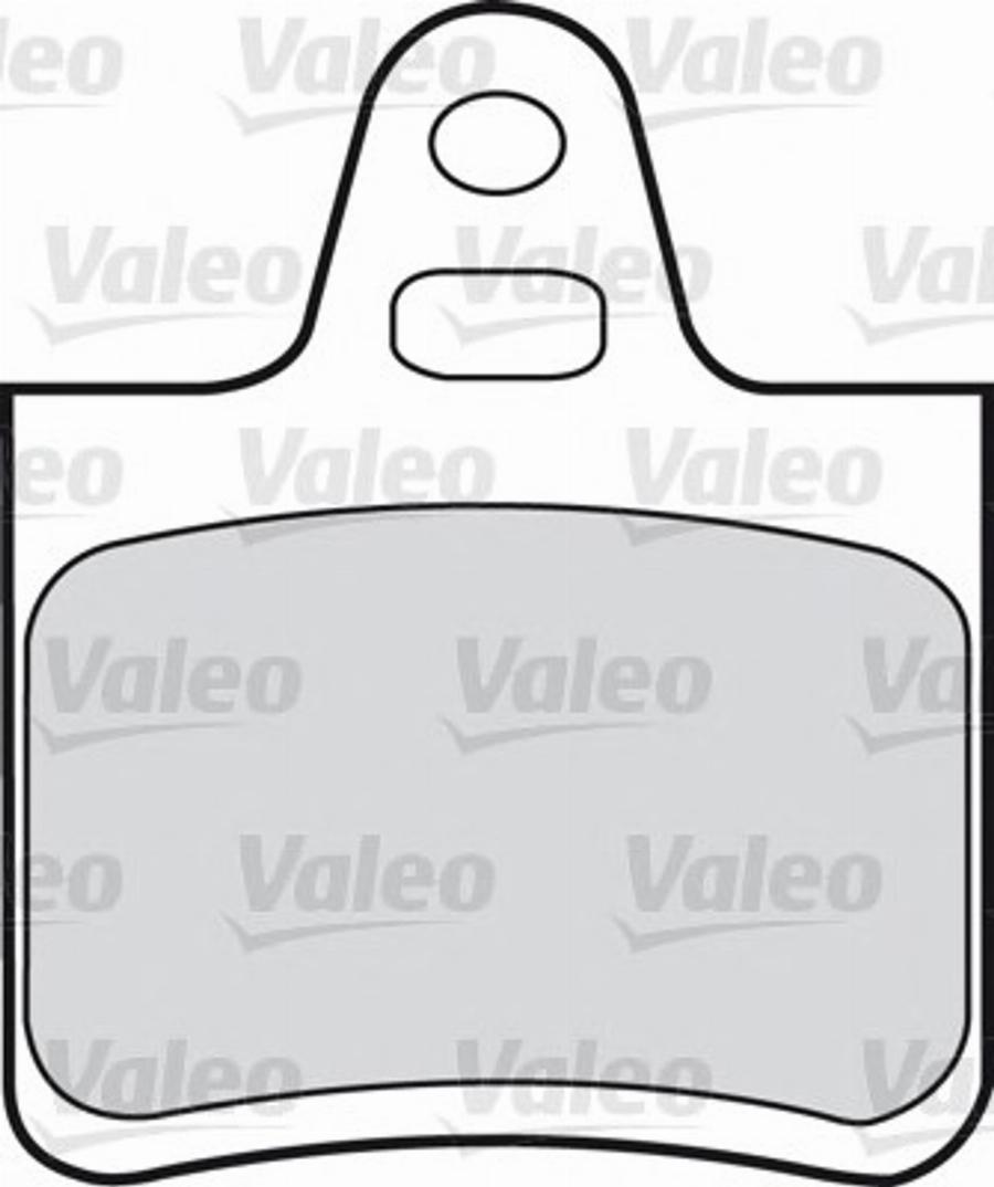 Valeo 540 428 - Тормозные колодки, дисковые, комплект avtokuzovplus.com.ua