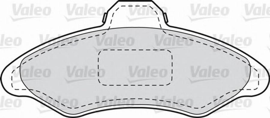 Valeo 540 446 - Гальмівні колодки, дискові гальма autocars.com.ua
