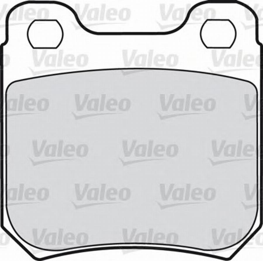 Valeo 540 451 - Тормозные колодки, дисковые, комплект autodnr.net