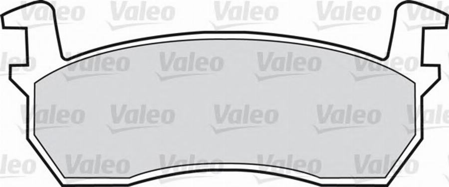 Valeo 540 560 - Гальмівні колодки, дискові гальма autocars.com.ua