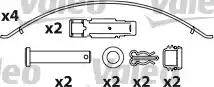 Valeo 548675 - Тормозные колодки, дисковые, комплект autodnr.net