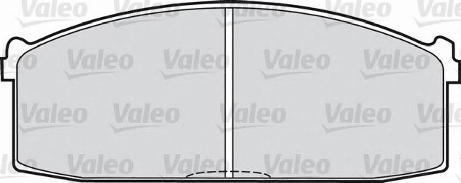 Valeo 551648 - Тормозные колодки, дисковые, комплект autodnr.net