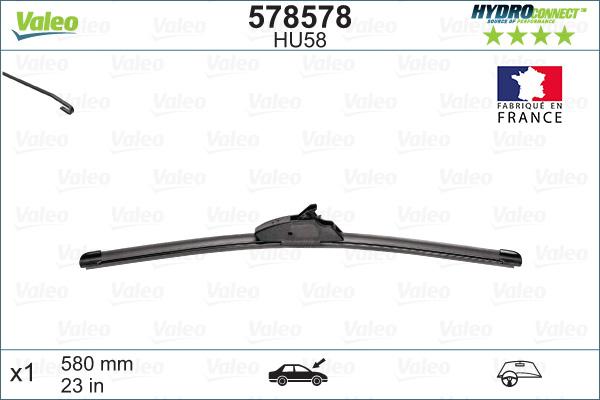 Valeo 578578 - 0 autocars.com.ua