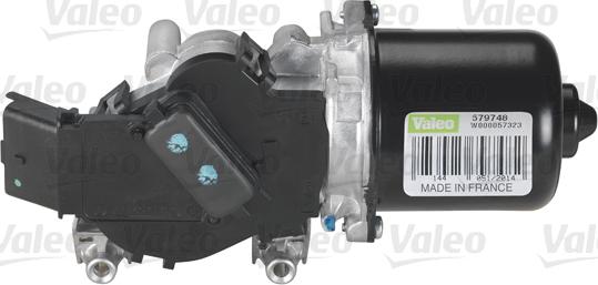 Valeo 579748 - Двигун склоочисника autocars.com.ua