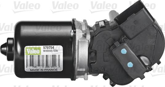 Valeo 579754 - Двигатель стеклоочистителя avtokuzovplus.com.ua