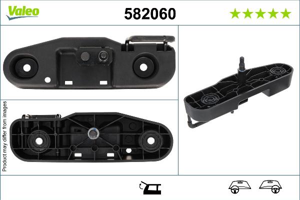 VALEO 582060 - Привід склоочисника, система очищення вікон autocars.com.ua