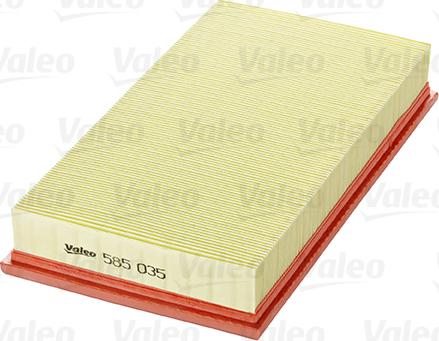 Valeo 585035 - Воздушный фильтр autodnr.net