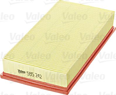 Valeo 585242 - Повітряний фільтр autocars.com.ua