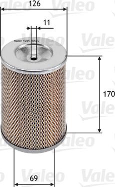 Valeo 585655 - Воздушный фильтр autodnr.net
