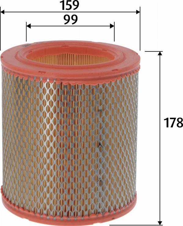 VALEO 585810 - Повітряний фільтр autocars.com.ua