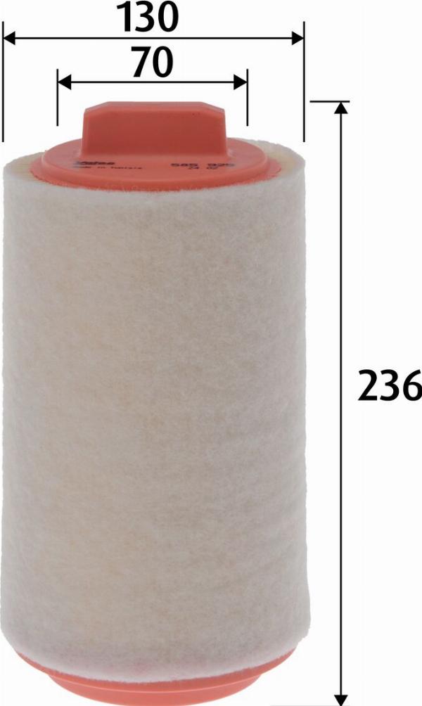 VALEO 585925 - Повітряний фільтр autocars.com.ua