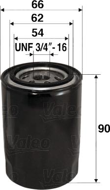VALEO 586049 - Масляний фільтр autocars.com.ua