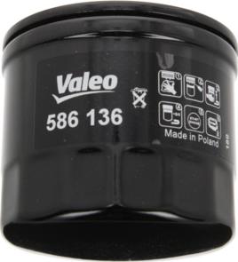 Valeo 586136 - Масляный фильтр autodnr.net