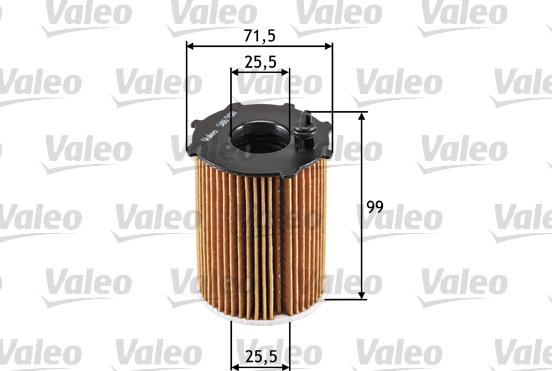VALEO 586500 - Масляний фільтр autocars.com.ua