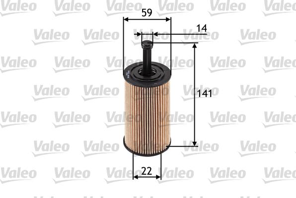 Valeo 586509 - Масляный фильтр autodnr.net