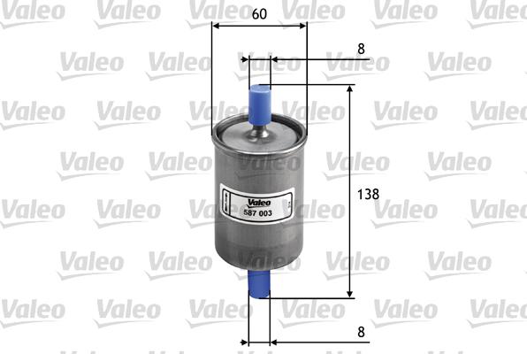 Valeo 587003 - Масляный фильтр autodnr.net