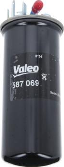 Valeo 587069 - Паливний фільтр autocars.com.ua