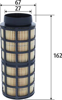 VALEO 587170 - Паливний фільтр autocars.com.ua