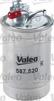 Valeo 587520 - Паливний фільтр autocars.com.ua