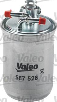Valeo 587526 - Паливний фільтр autocars.com.ua