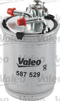 Valeo 587529 - Паливний фільтр autocars.com.ua