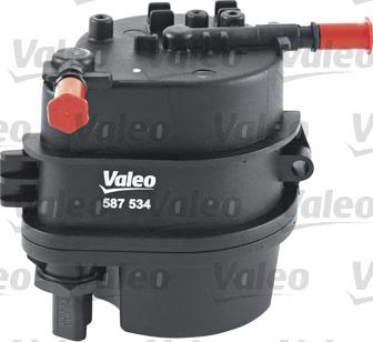 Valeo 587534 - Топливный фильтр avtokuzovplus.com.ua
