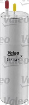 Valeo 587547 - Паливний фільтр autocars.com.ua