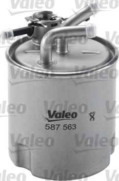 Valeo 587563 - Паливний фільтр autocars.com.ua