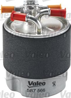 Valeo 587566 - Паливний фільтр autocars.com.ua