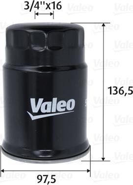 Valeo 587758 - Топливный фильтр avtokuzovplus.com.ua
