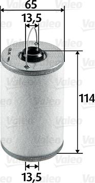 Valeo 587923 - Топливный фильтр autodnr.net
