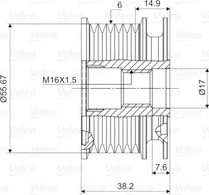 Valeo 588044 - 0 autocars.com.ua