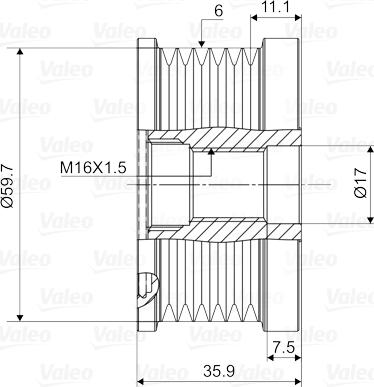 Valeo 588046 - 0 autocars.com.ua