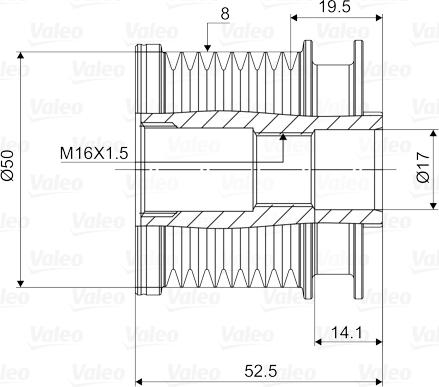 Valeo 588093 - 0 autocars.com.ua