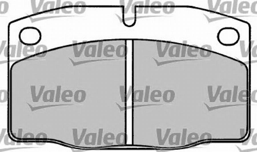 Valeo 597008 - Тормозные колодки, дисковые, комплект avtokuzovplus.com.ua