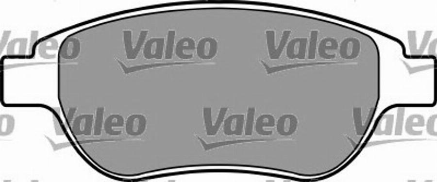 Valeo 597355 - Тормозные колодки, дисковые, комплект autodnr.net