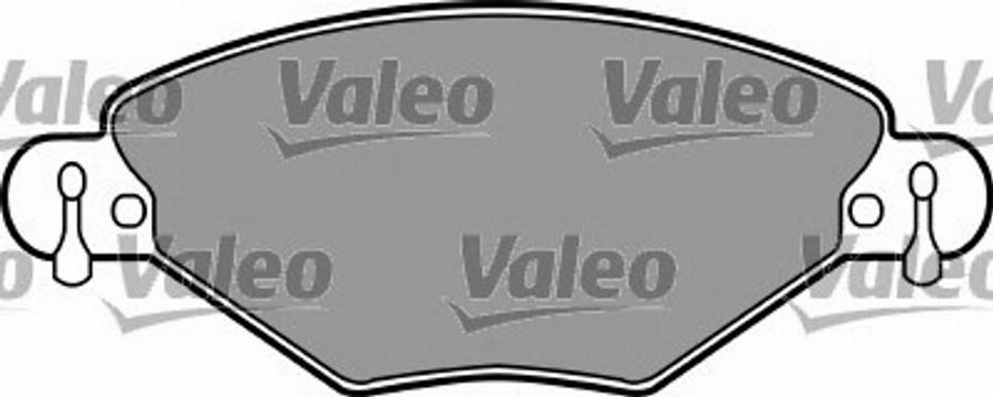 Valeo 597368 - Тормозные колодки, дисковые, комплект avtokuzovplus.com.ua