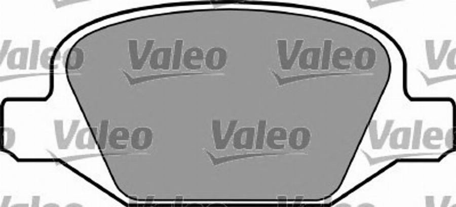 Valeo 597379 - Тормозные колодки, дисковые, комплект avtokuzovplus.com.ua