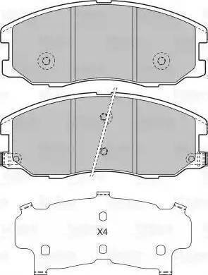Sangsin Brake SP1204 - Тормозные колодки, дисковые, комплект autodnr.net