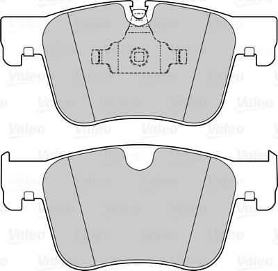 Valeo 601599 - Тормозные колодки, дисковые, комплект avtokuzovplus.com.ua