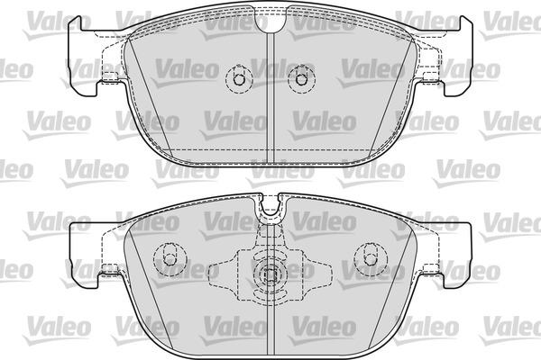 Valeo 601695 - Тормозные колодки, дисковые, комплект autodnr.net