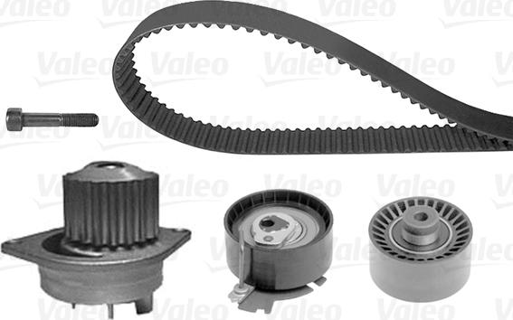 Valeo 614520 - Водяной насос + комплект зубчатого ремня avtokuzovplus.com.ua