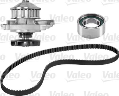 Valeo 614526 - Водяной насос + комплект зубчатого ремня autodnr.net