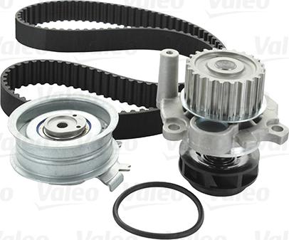 VALEO 614603 - Водяний насос + комплект зубчатого ременя autocars.com.ua